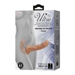 BAILE - EMMA STRAP-ON CARNE CON DOPPIA PENETRAZIONE TESTURIZZATA